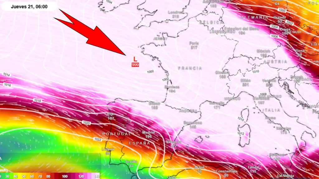 La tormenta 'Caetano' llega a la Comunidad Valenciana: Aemet activa la alerta naranja durante 30 horas