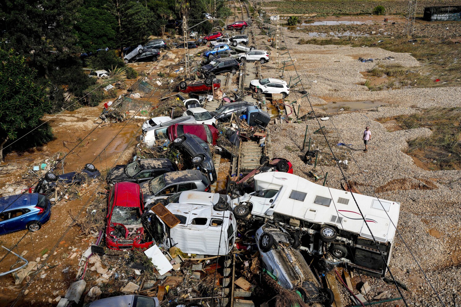 Acusaciones en España sobre quién es responsable del desastre de las inundaciones