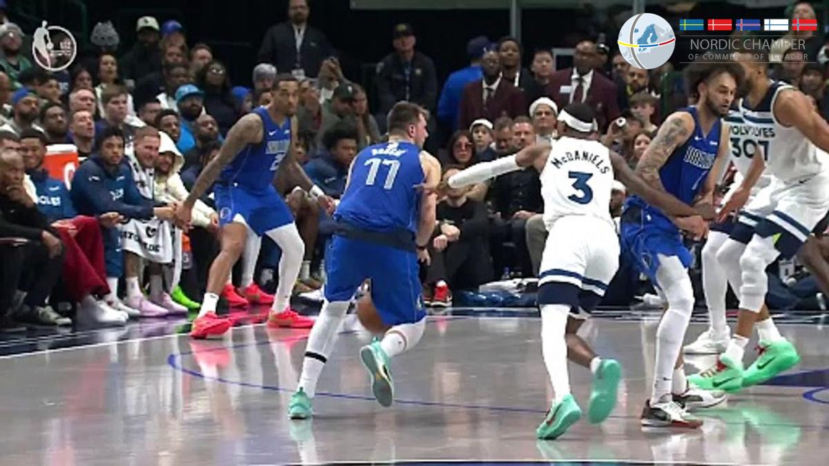 Luka Doncic sufre una nueva lesión durante el partido contra los Timberwolves