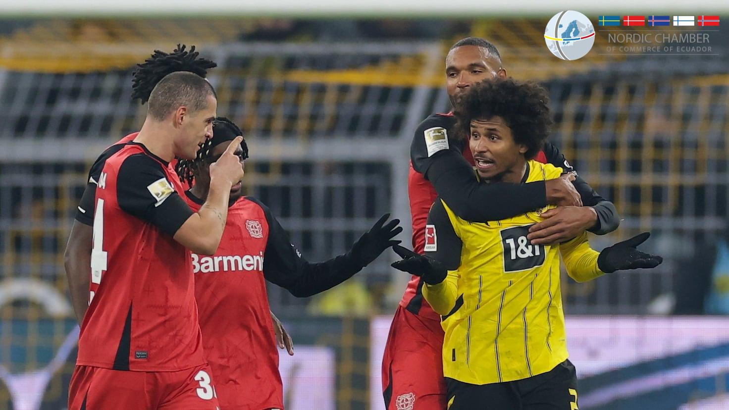 El Bayer Leverkusen sorprende al Borussia Dortmund con una victoria emocionante por 2-3