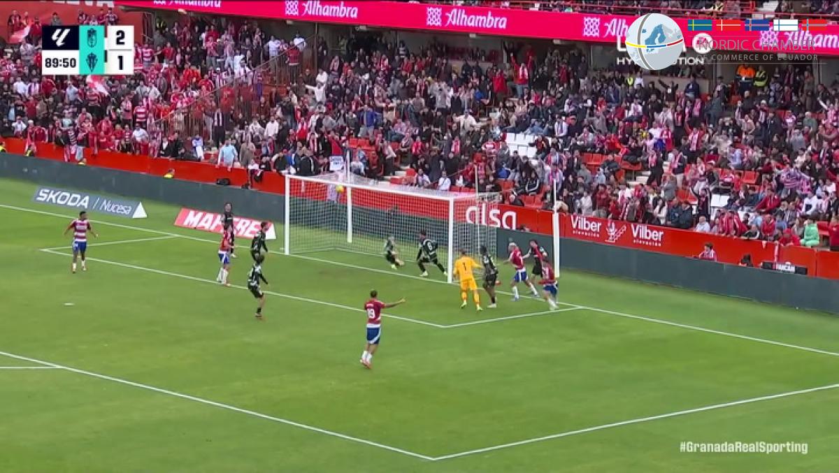 Manu Lama, la promesa del Granada, marca su primer gol en Liga y hace historia