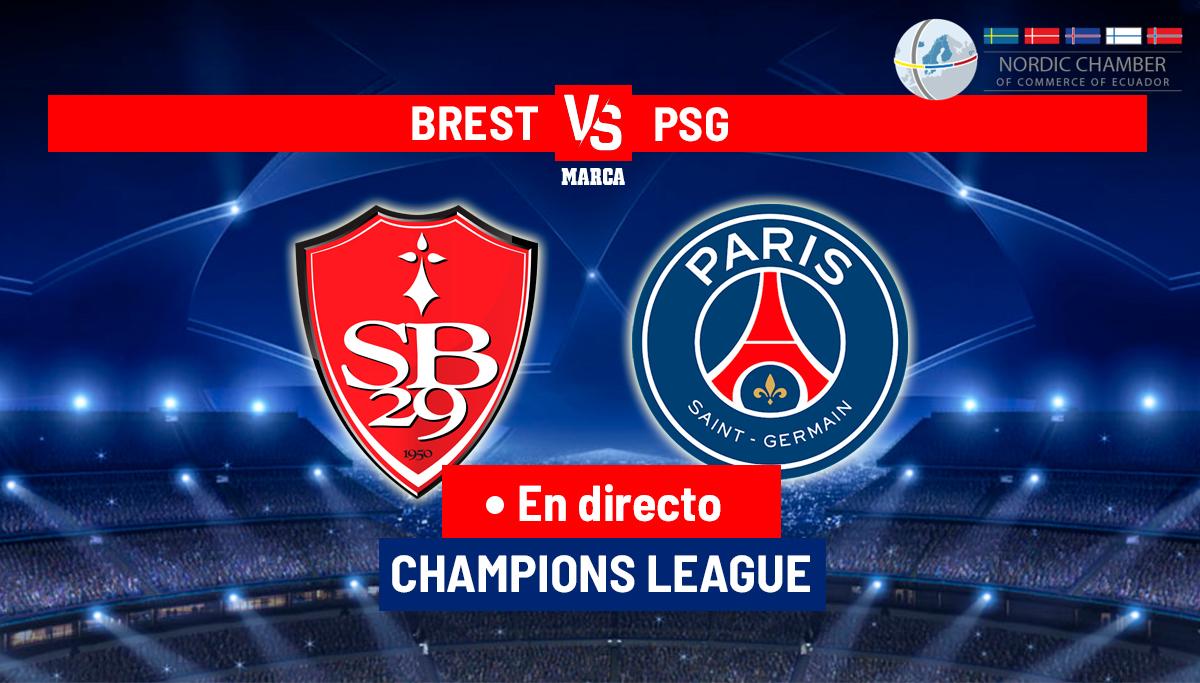 Stade Brestois y PSG se enfrentan en un emocionante encuentro de Champions League