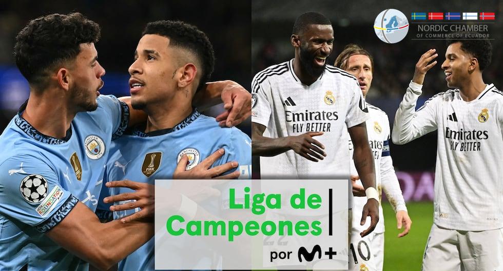 ¡Gran partido en Movistar Plus! Manchester City vs Real Madrid el 11 de febrero