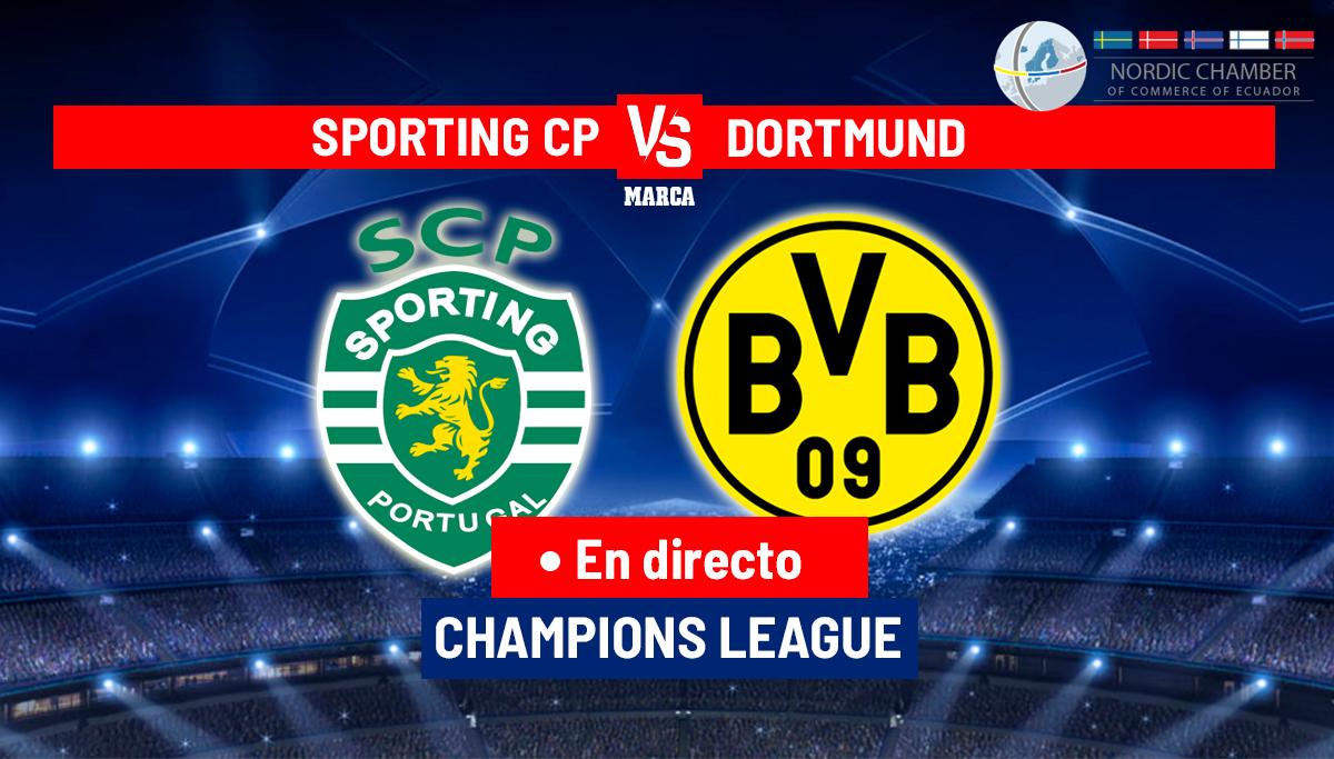 El Borussia Dortmund se impone al Sporting Lisboa con un contundente 3-0 en Champions League